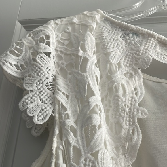 She + Sky white dress. Size L, fits more like M/L. - Picture 4 of 4